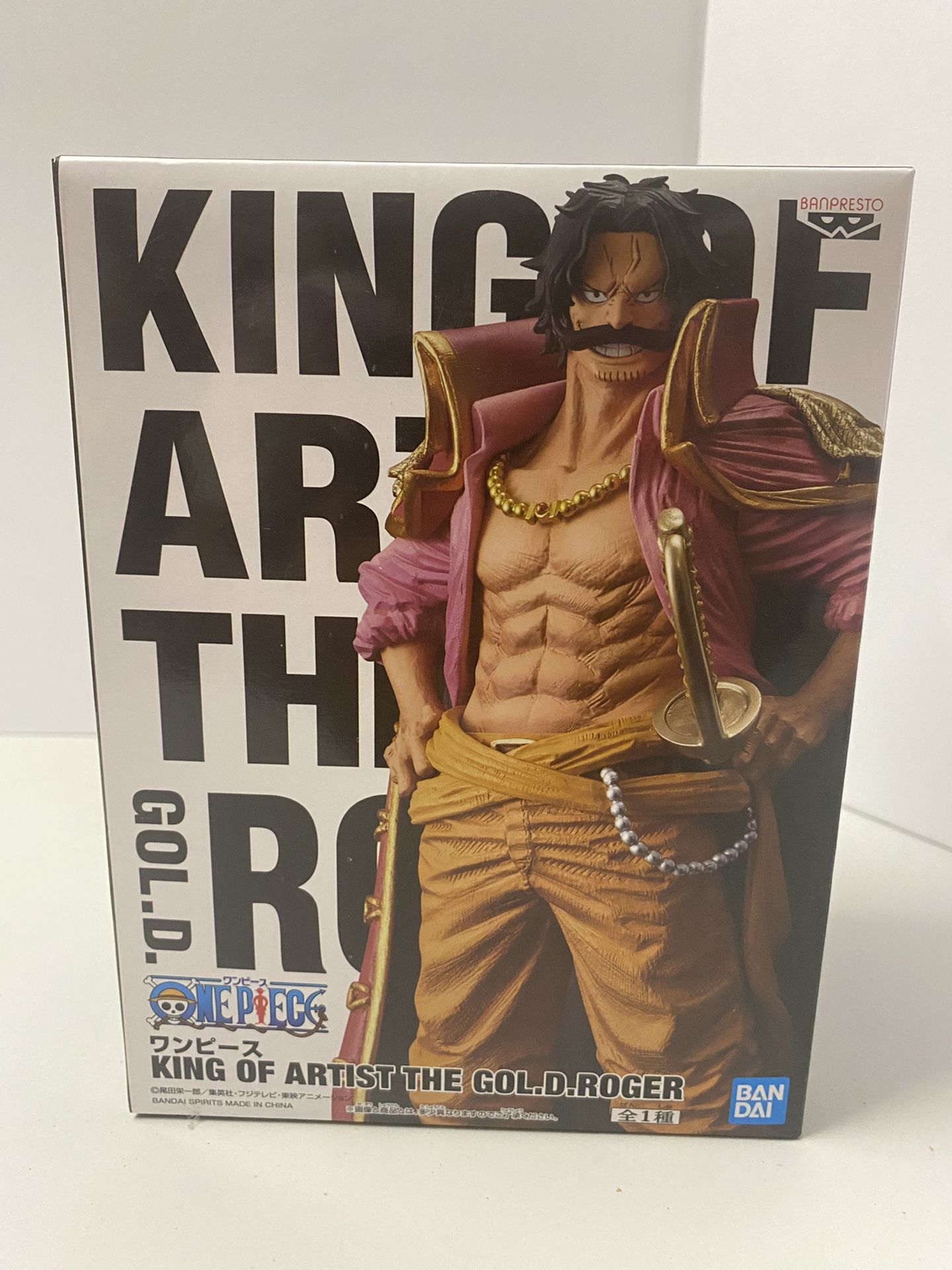  Banpresto ONE Piece King of Artist The GOL.D.Roger : Toys &  Games