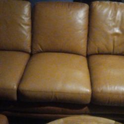 Leather Couch And Chair