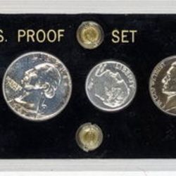1962 90% SILVER MINT PROOF SET!! WOW!