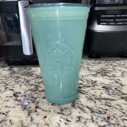 Starbucks 16oz Grande Recycled Glass Cold Cup Tumbler Made in Spain RARE 2021 must pick up