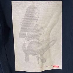 Supreme 2017 Digi Hooded Sweatshirt (Navy)