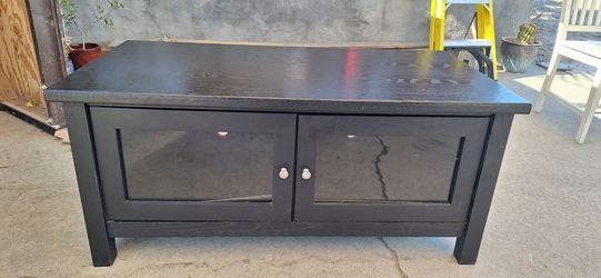 Entertainment Center console. Black