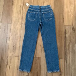 Free People medium wash We The Free Lasso straight leg Jeans