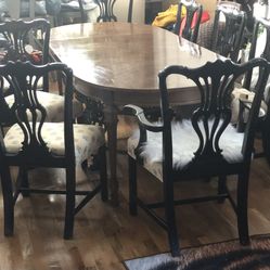 Dining Room Table W/ 8 Chairs 