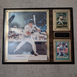 🔥 RARE Don Mattingly Signed Plaque | "The Hit Man" | Limited Edition 1 of 1000 💎