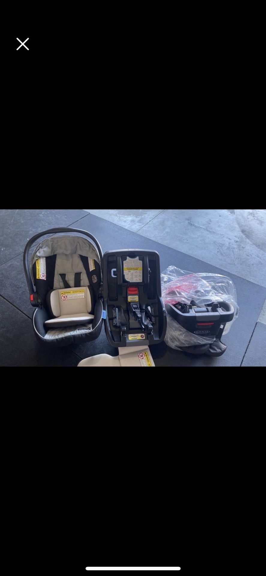 Graco Car seat With 2 Bases