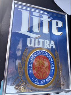 Collectible 90s mirror bar frame