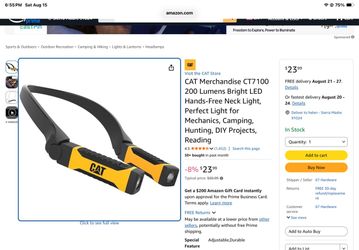 Neck light by “CAT “ model # ct7100