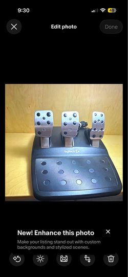 Logitech 3-Pedal set UNTESTED PEDALS ONLY