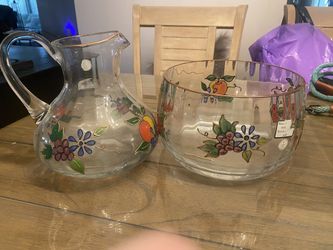 2 Piece Handcrafted Crystal From Romania