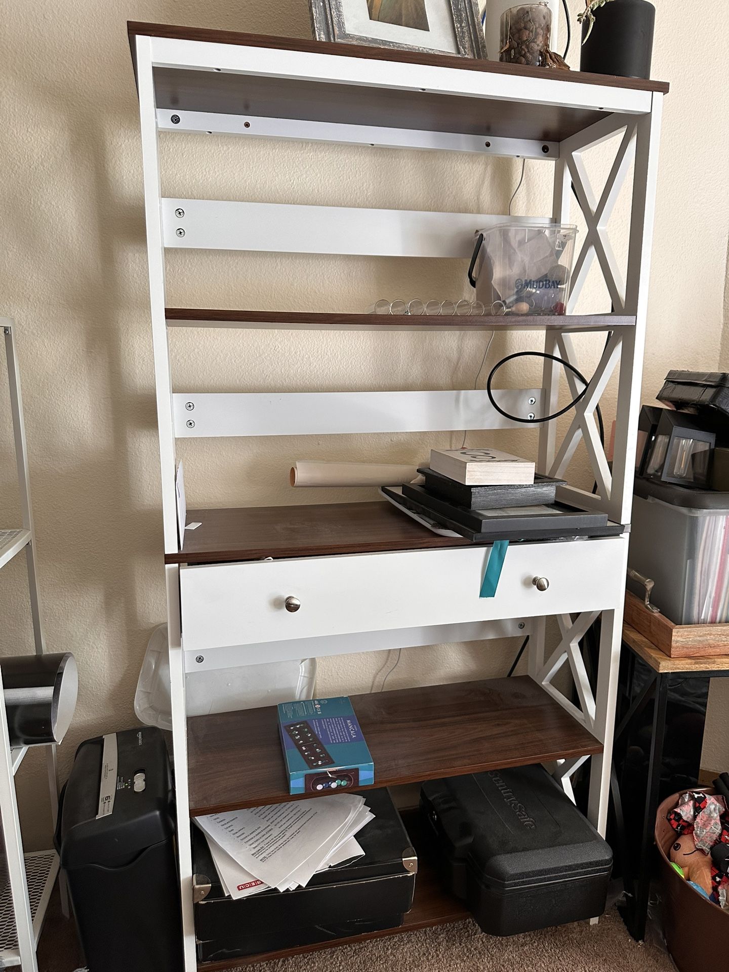 Shelf With Drawer