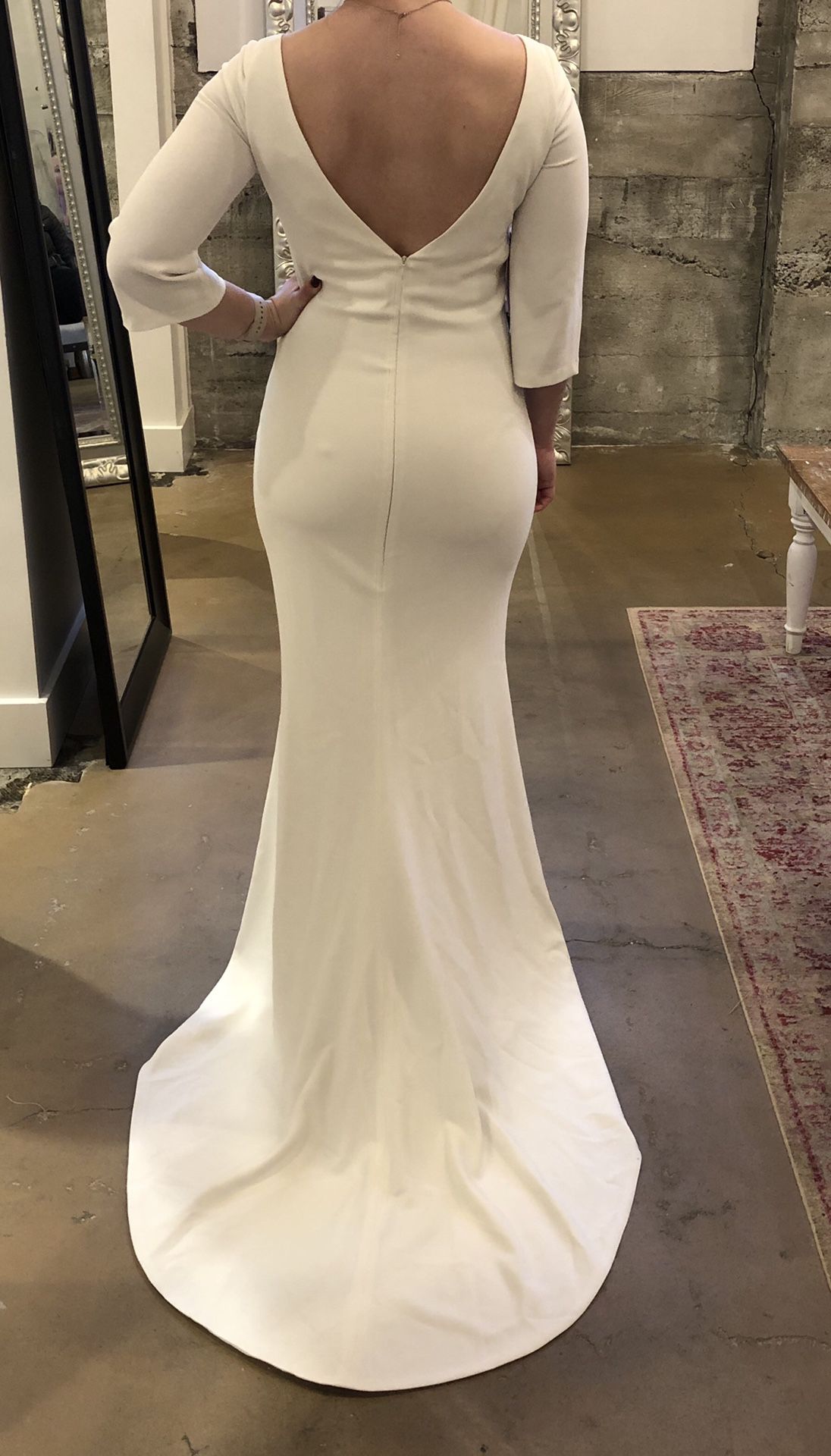 Amy Kuschel Wedding Dress, Size 6