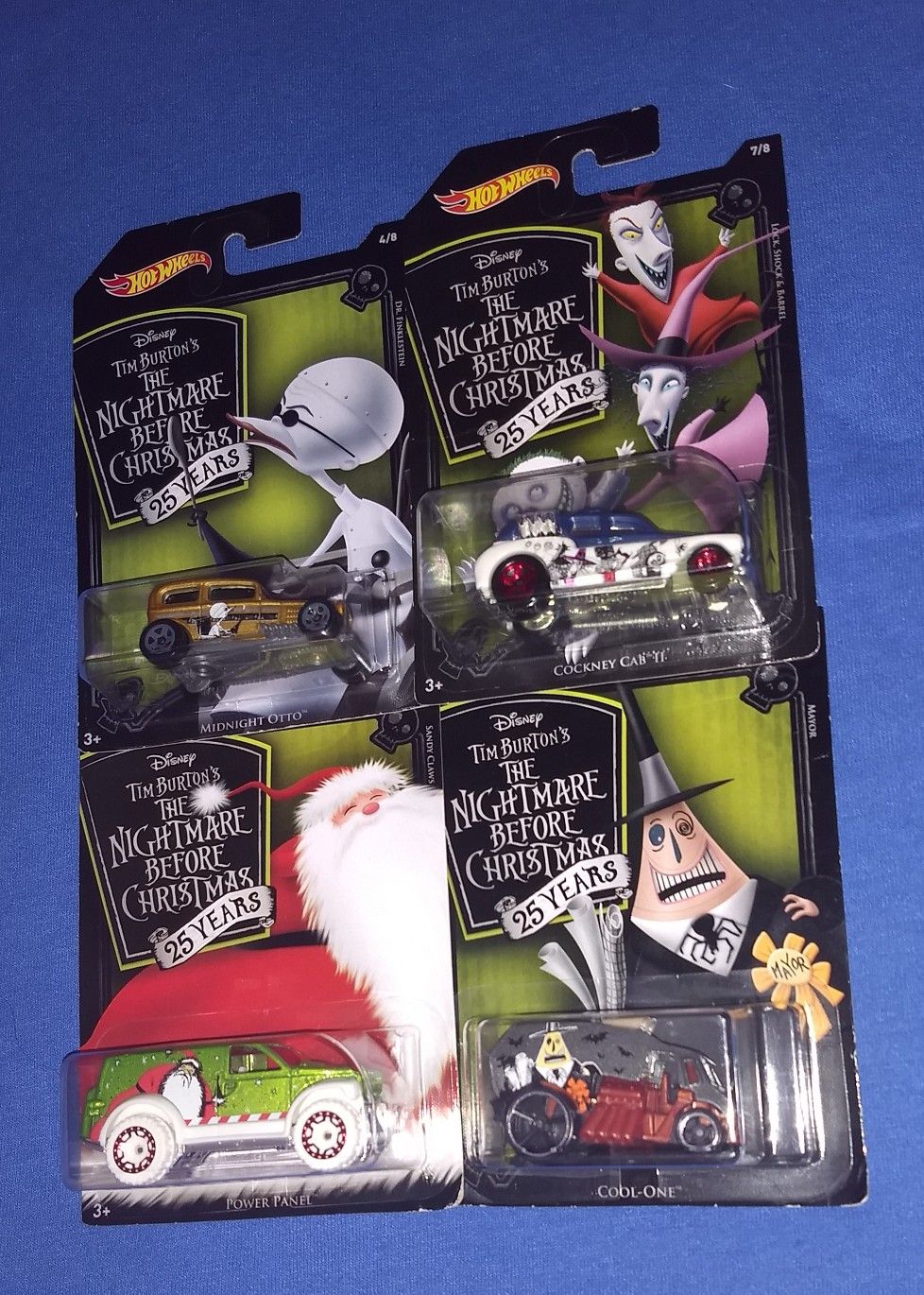 Hot Wheels Nightmare Before Christmas 25 Years