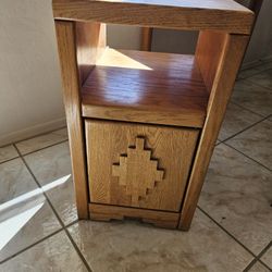 Oak Southwest Side Table!