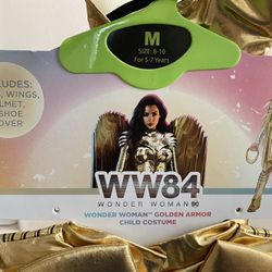 Wonder Woman 1984 Gold Costume Girls