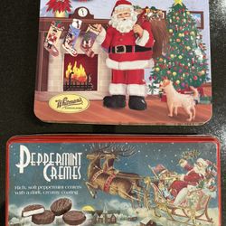 Vintage Embossed Tins