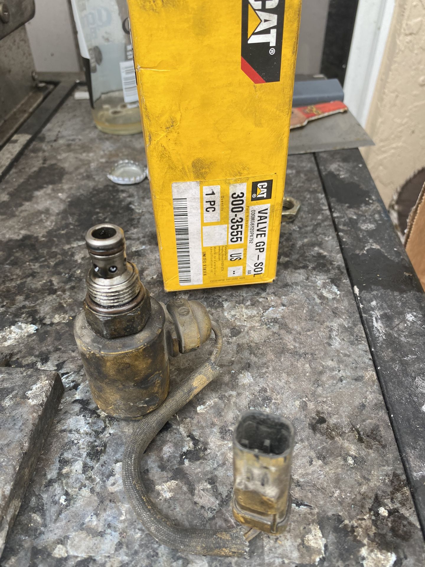 Caterpillar Solenoide Valve Actuator For C-13 And C-15 Engines