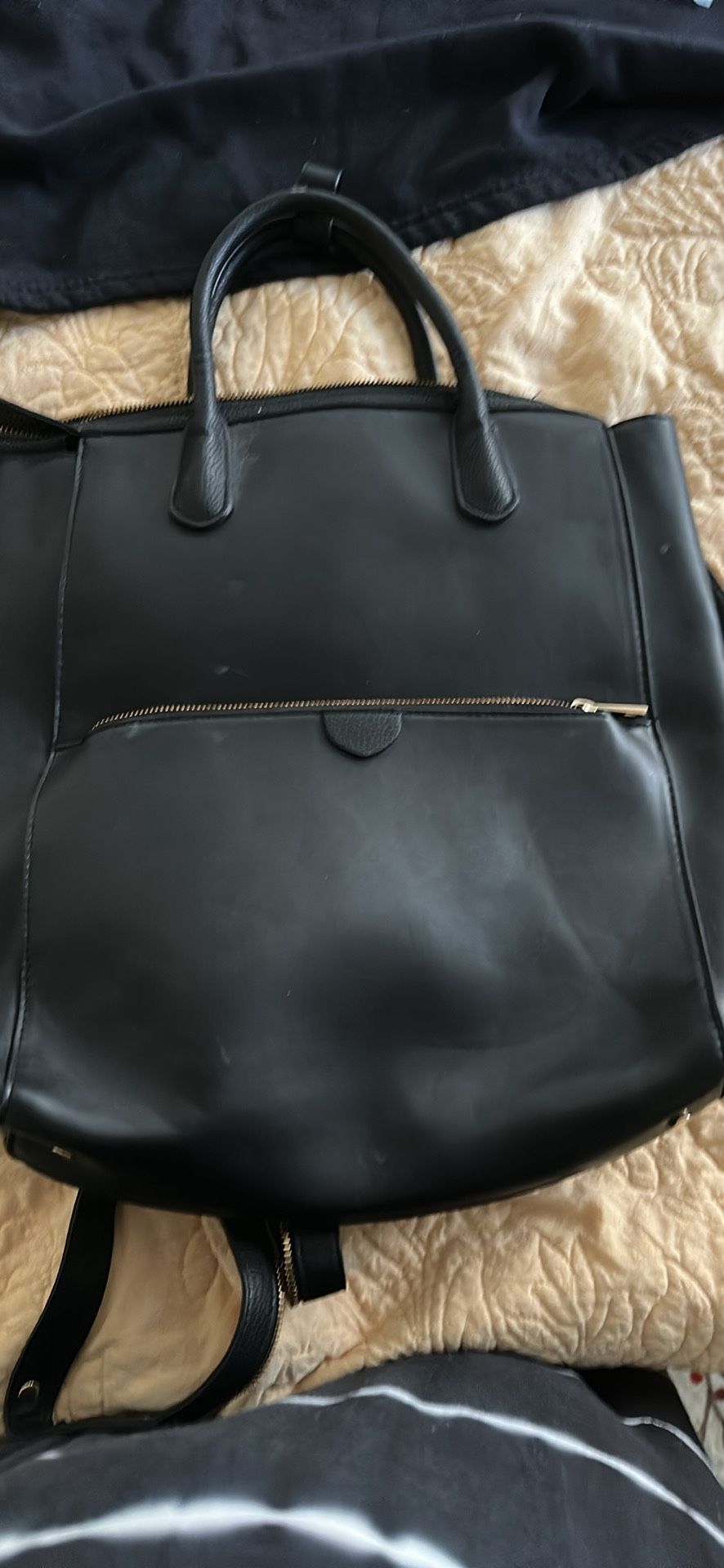 A new day Backpack Purse 