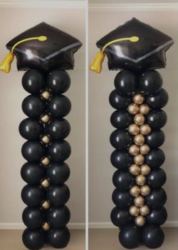 Balloom Column Graduation 