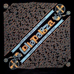 Official 2013 Lollapalooza Festival lineup BANDANA