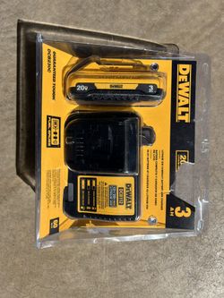 DEWALT 20v 3.0Ah Battery with Charger