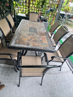 Dining set (Sunbrella Brand) Heavy duty