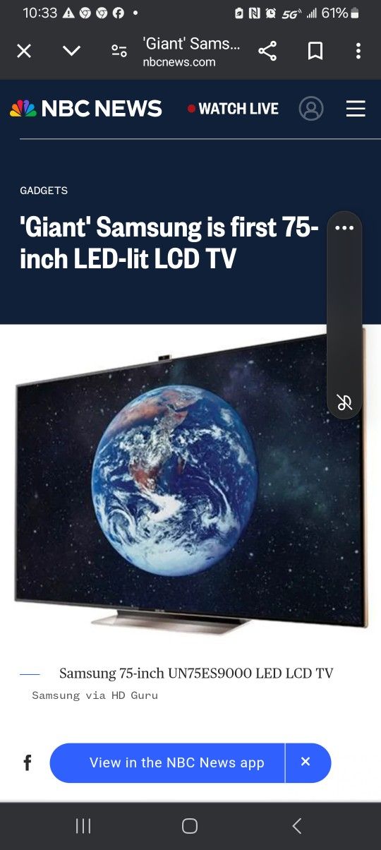 75inch Samsung
