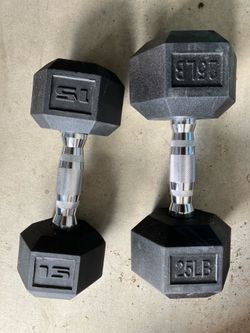 15lbs 20lbs 25lbs dumbbells