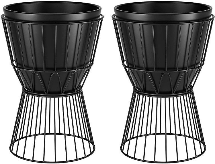 🎄 2-Pack Iron Plant Stand w/ Pot *BRAND NEW*! 