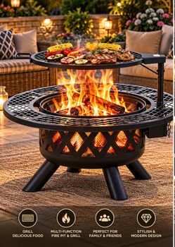 Brand new fire pit