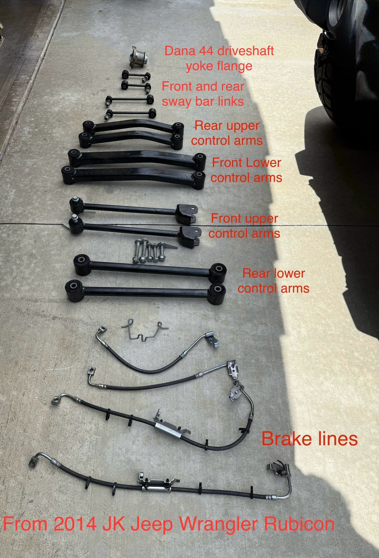 Jeep Wrangler JK Rubicon Suspension