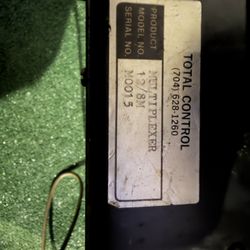 Total Control Multiplexer 128M Analog Mixer Console 12 Channel 3 Bus Tabletop