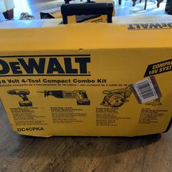 Dewalt 18v 4-took compact combo kit
