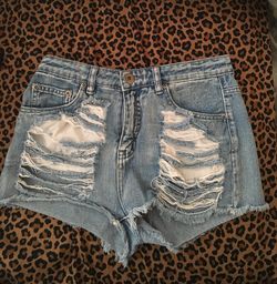 High waisted shorts