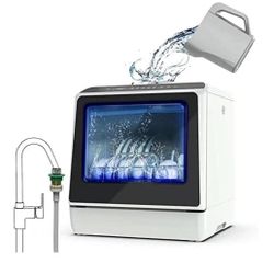 $250 KAPAS PORTABLE COMPACT COUNTERTOP DISHWASHER 