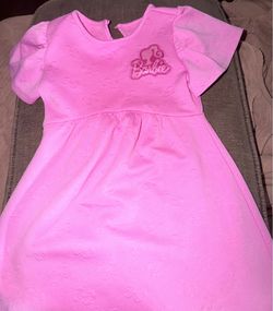 Pink girls Barbie dress