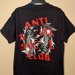 Anti Social Social Club Black Omakase T-Shirt Mens Size Small Brand New
