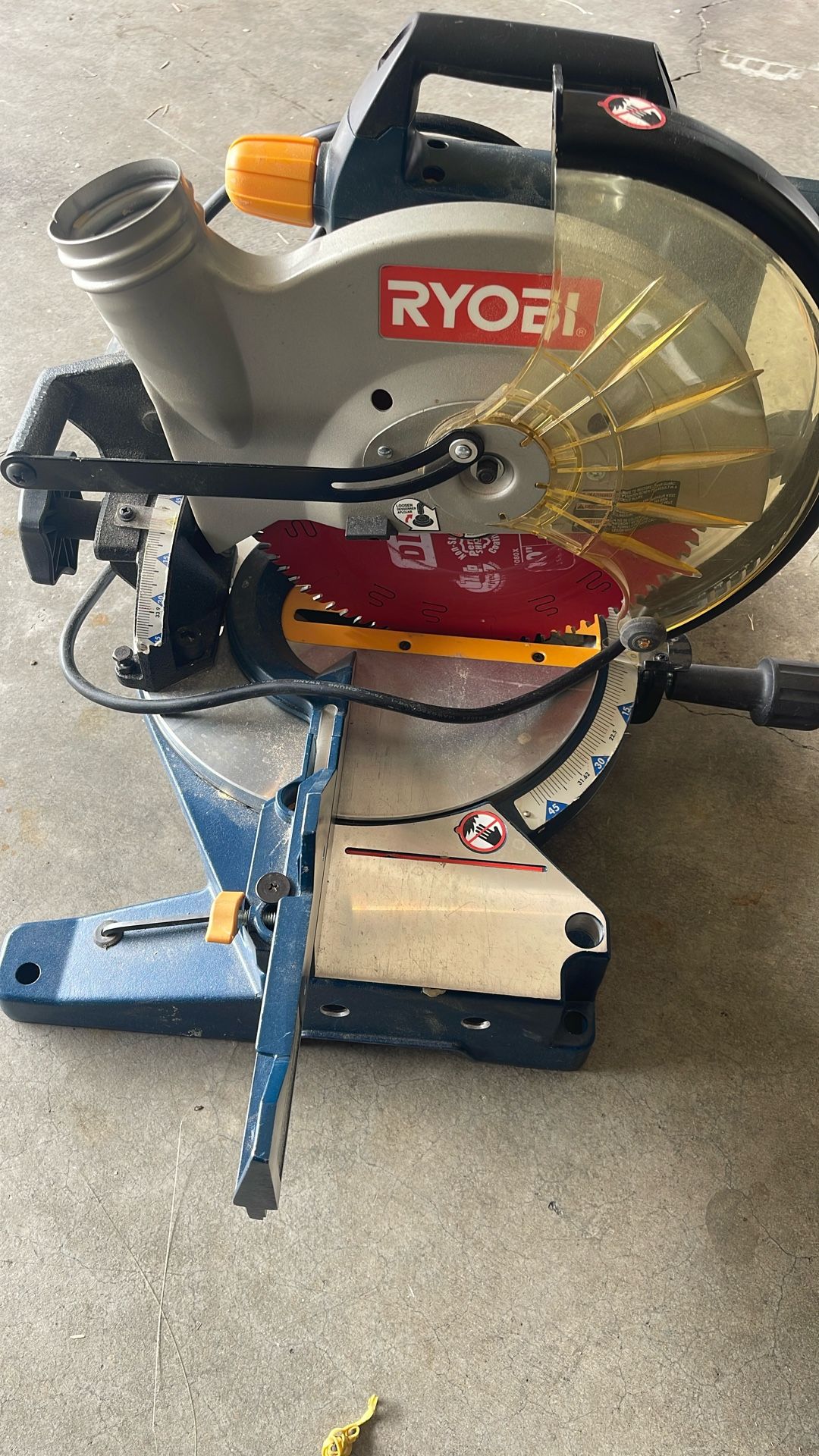 RYOBI Mitre Saw Table Saw