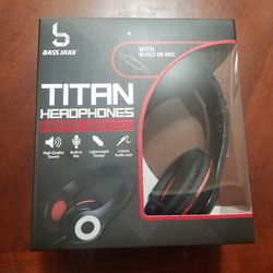 Headphones Wired 3.5 Jack Built in Mic Home Class