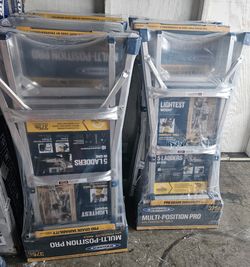 Werner MULTI-POSITION PRO Ladder New Never Used $165  Each 