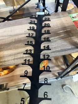 Deer Decorating Snow Measuring (Yard Decorating)