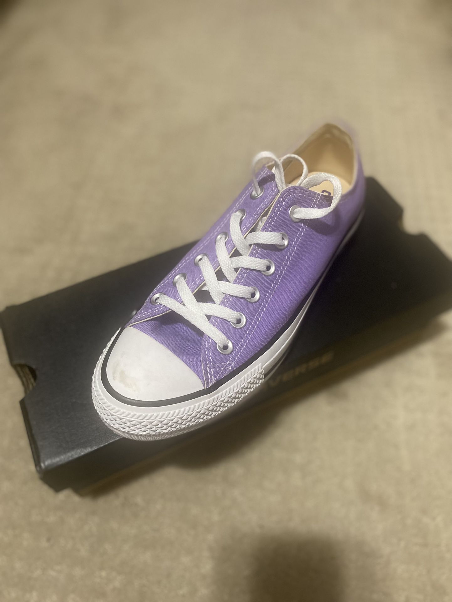 Light Mid Purple Converse