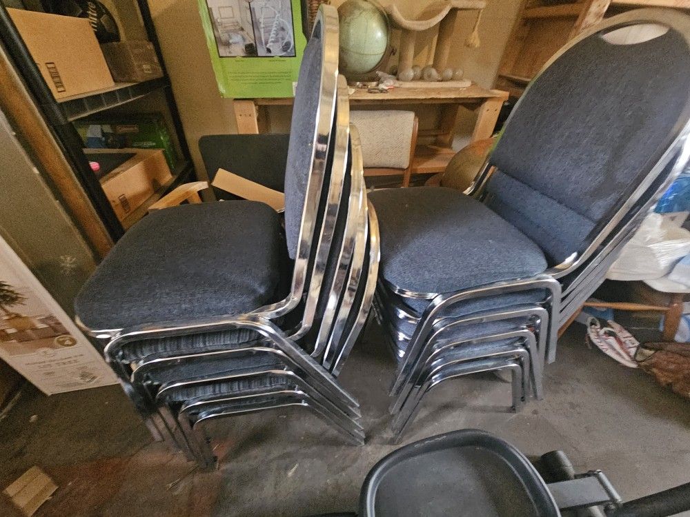 10 Matching Padded Chairs