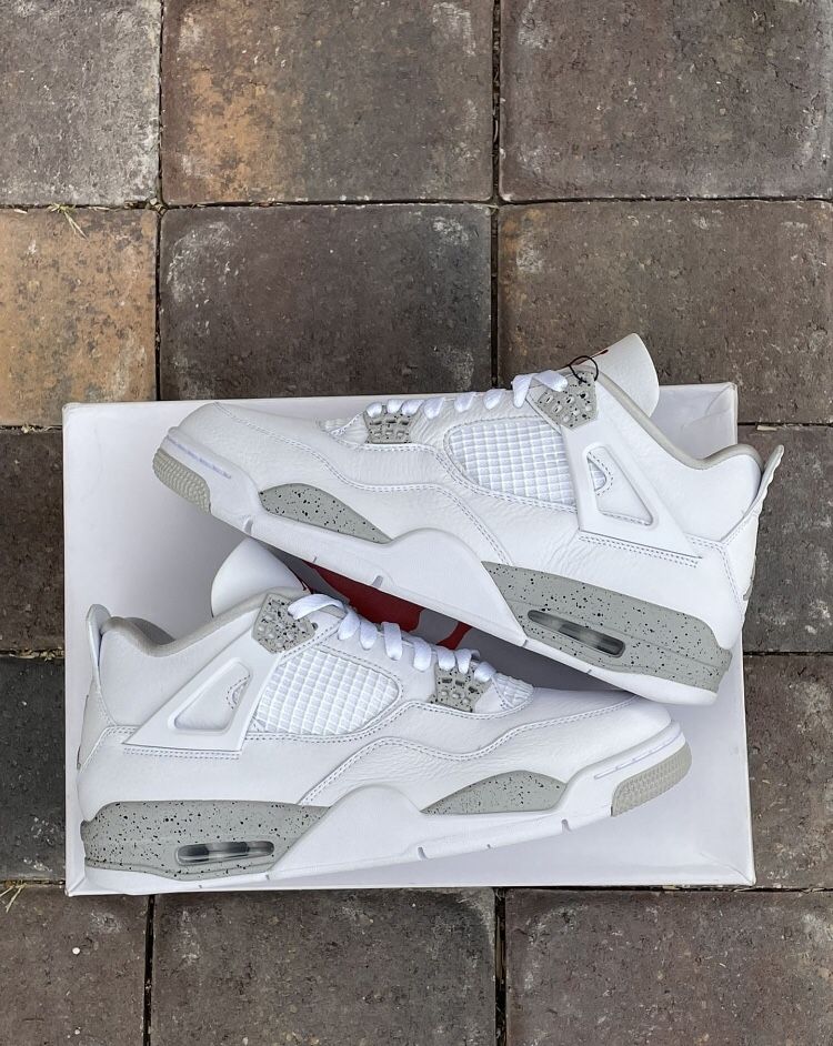 Air Jordan 4 Oreo White Tech Size 11