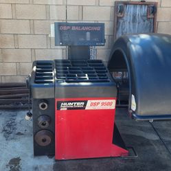 HUNTER DSP 9500 with weight splitters