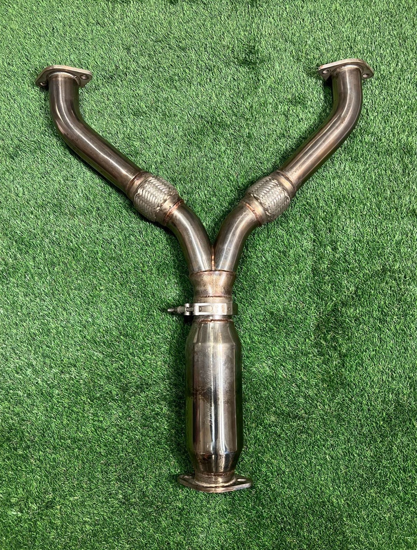Motordyne Resonated Y Pipe 370z Q50 350z G37 G35 Nissan Infiniti Nismo IPL Parts Exhaust Tomei ISR