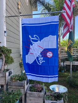 Dodgers flag size 5’x3’
