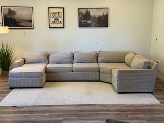 Macy’s Radley beige 4 piece sectional couch delivery available