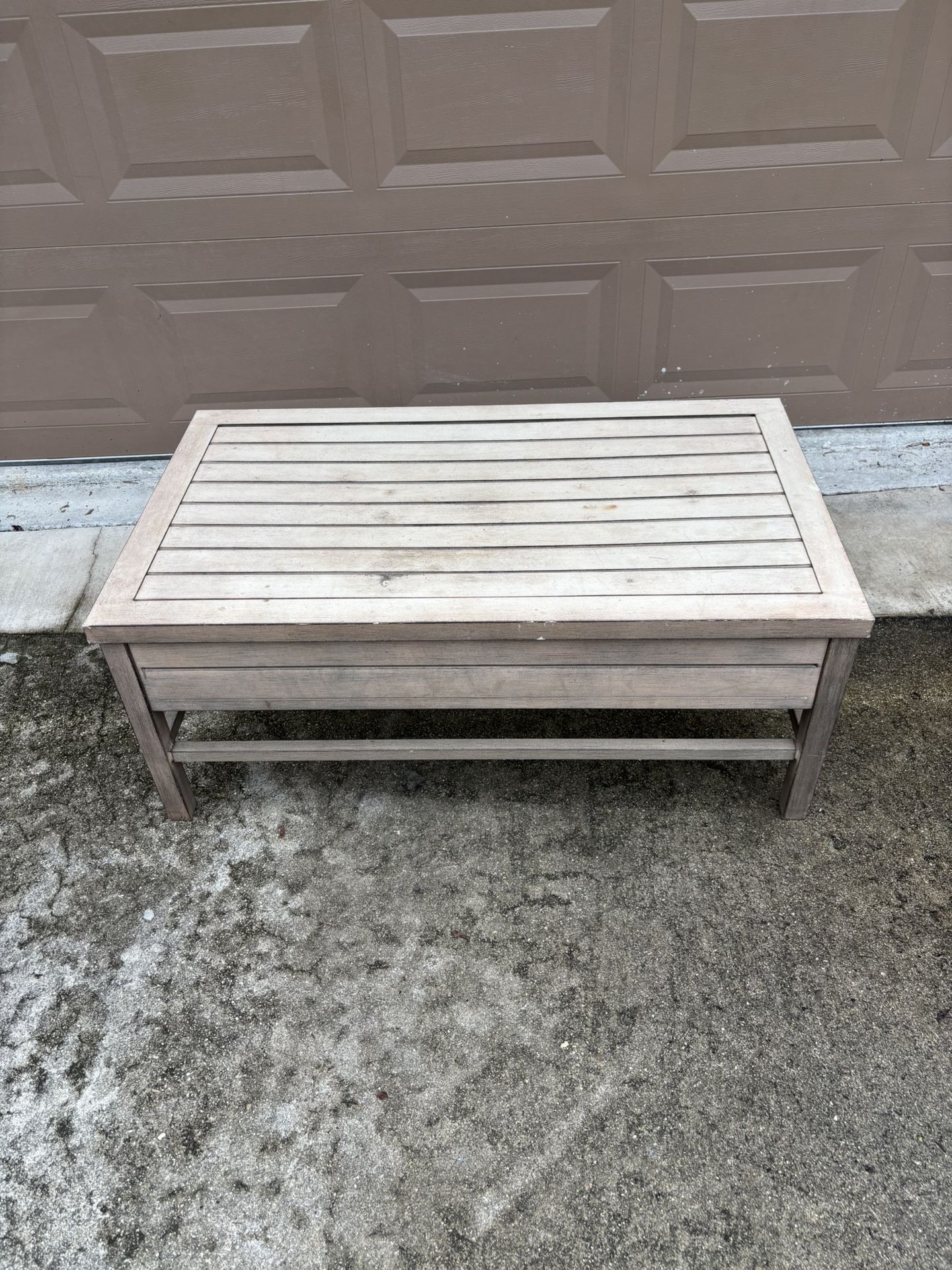 Nice Metal Coffee Table Minor Scratches