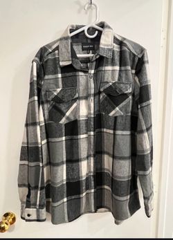 Sale! Mens Flannel New W/Tags High End Warm